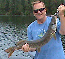 Loads of Northern Pike Fishing at Fireside Lodge by Don  